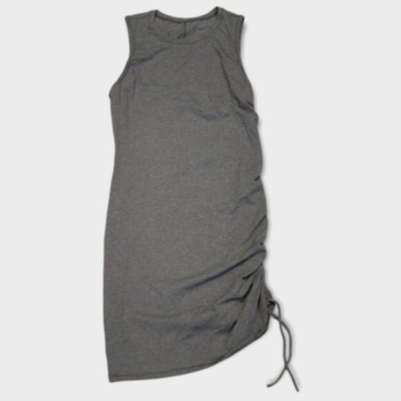 Lululemon Cinch It Dress Heathered Medium Grey Size 6 - Picture 2 of 9